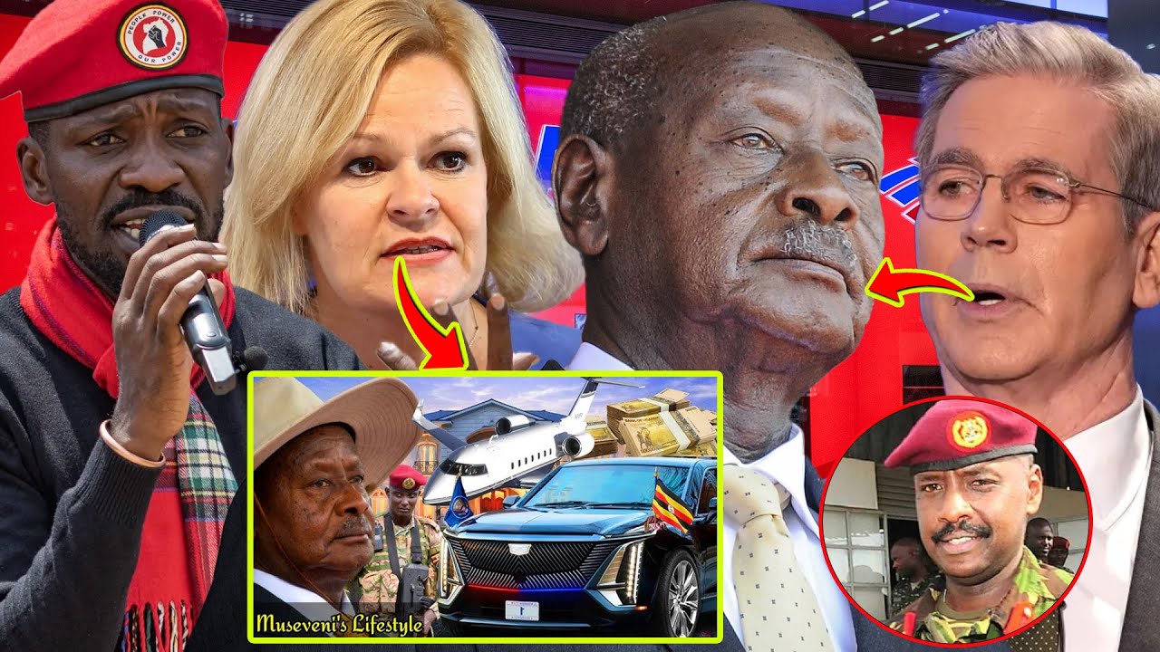 Bobiwine Tawoneka!! Ebyobugaga Bya Museveni Byeyaleka Mu America Bikwatiddwa Muhoozi Asobeddwa Kiika