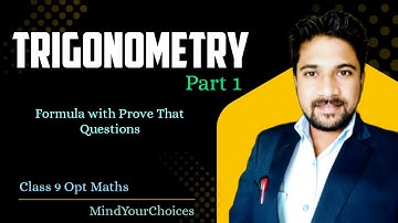 Class 9 Optional Math | Trigonometry Chapter Explained in Easy Way | Mind Your Choices