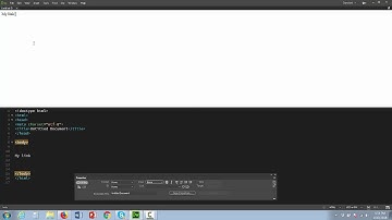 How to create a link in Dreamweaver CC