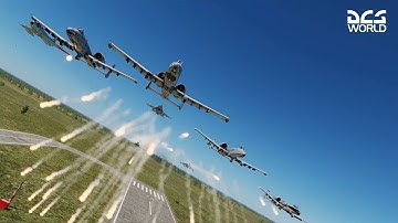 Mass Flares | DCS World | A-10 | Cinematic