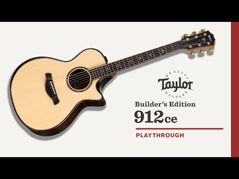 Taylor Builder's Edition 912ce Grand Concert