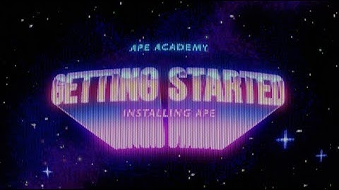 How To Use Ape Framework & Installation