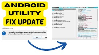 Android Utility Fix Update Error | New Update | New Features | New Device Support | More...
