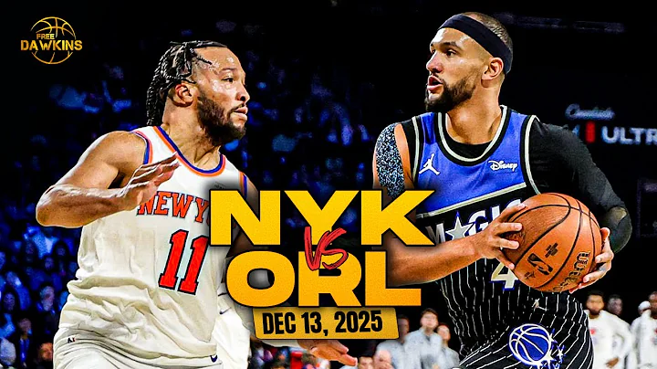 New York Knicks vs Orlando Magic Full Game Highlights | 2025 NBA Cup Semifinals