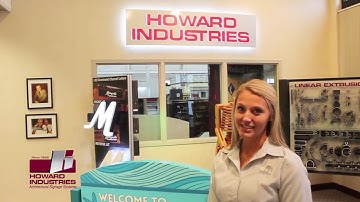 Howard Industries Rotating Wordbar Sign