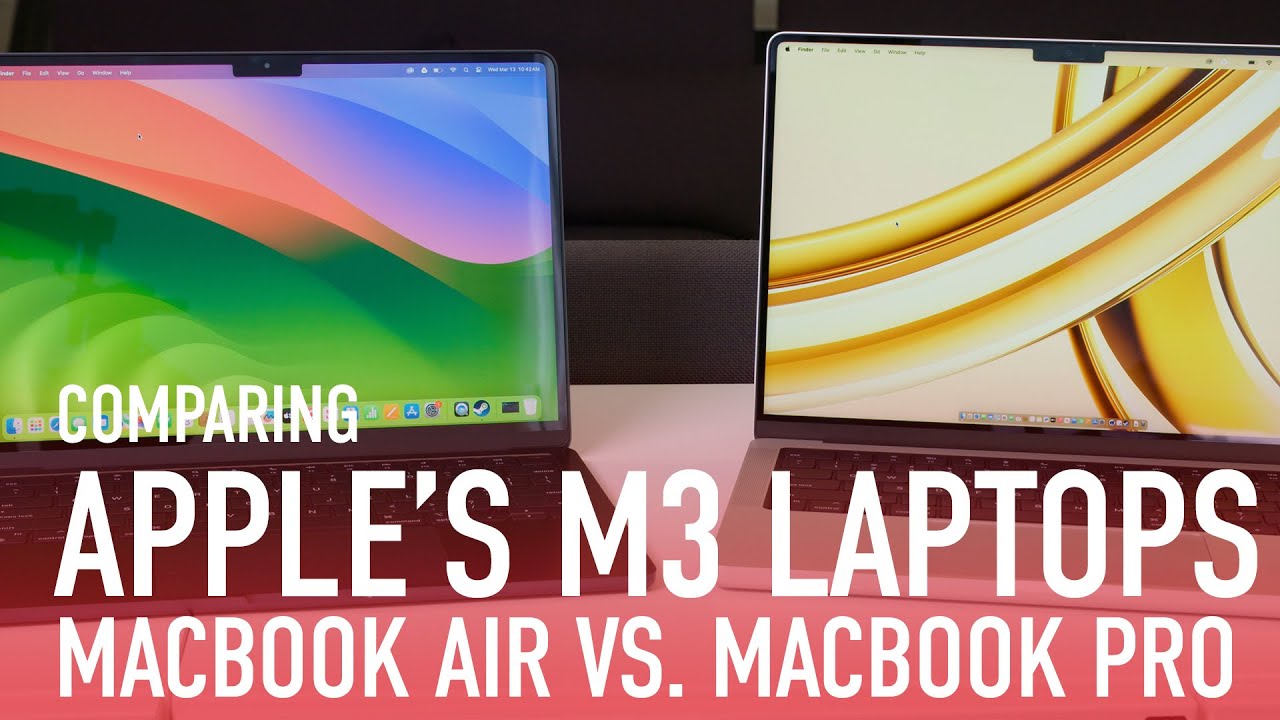 Which M3 Laptop Should You Buy? Apple MacBook Air 13-Inch vs. MacBook ...