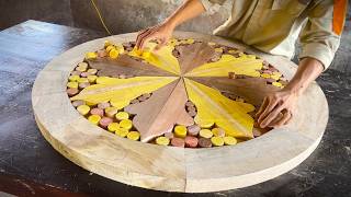 The Art Of Processing Raw Wood By A 24-Year-Old Carpenter - Let's Watch!