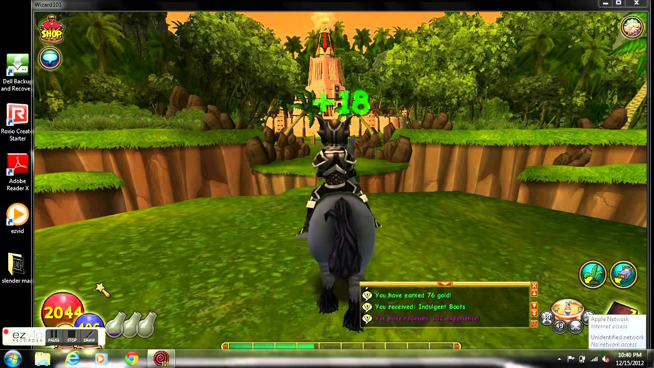 Wizard101 death getting scarecrow - YouTube.