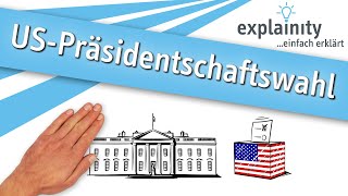 Die US-Präsidentschaftswahl einfach erklärt (explainity® Erklärvideo)