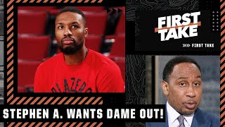 Stephen A.: 'Damian Lillard NEEDS to get the hell up out of Portland' | First Take