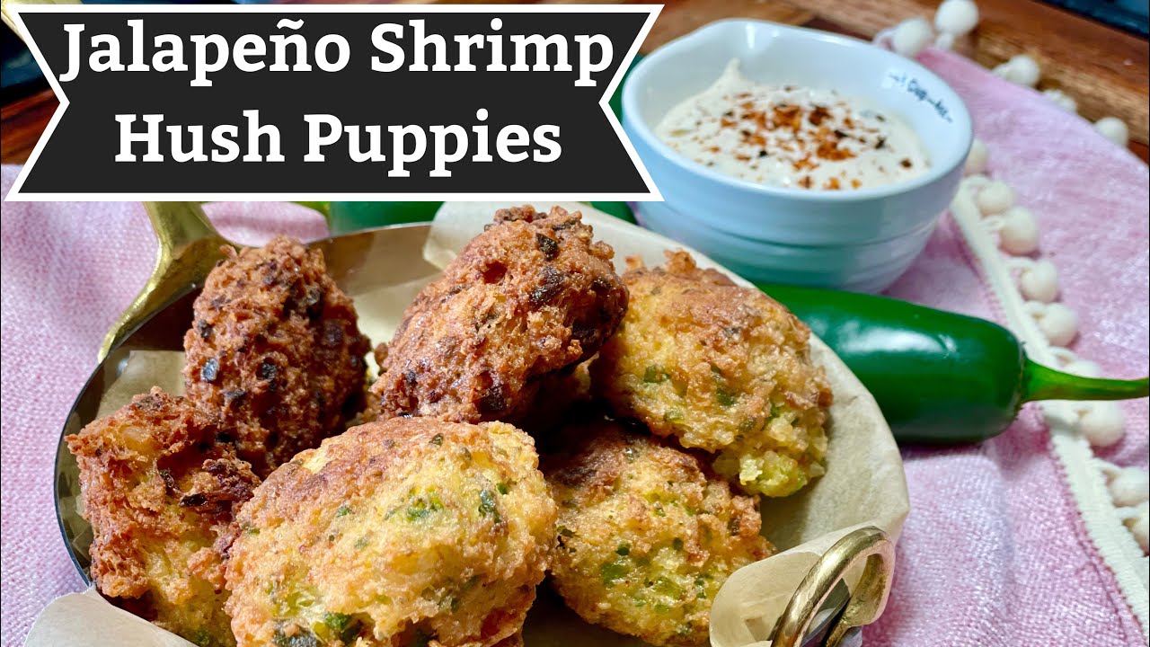 Hush Puppies On Keto?! Low Carb Jalapeño Shrimp Hush PuppiesMust Try