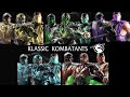 KLASSIC NINJA & CYBER Skin Mod Mortal Kombat X SCORPION SUB-ZERO REPTILE RAIN SMOKE ERMAC TREMOR MKX