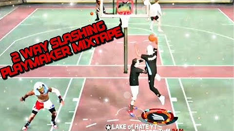 2 way slashing playmaker montage❗️Best build in the game i swear😳🤯