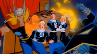 Marvel's Fantastic Four (1994) - Thor and Ghost Rider Help The Fantastic Four