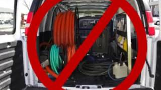 Clean carpet without a truck mount ...