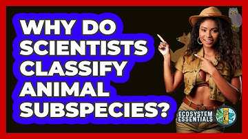 Why Do Scientists Classify Animal Subspecies? - Ecosystem Essentials