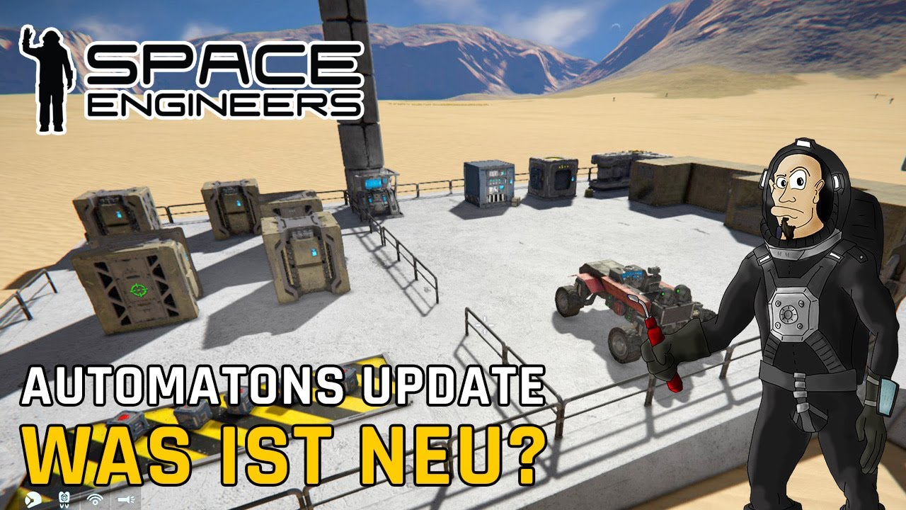 Space Engineers Automatons Update - DAS ist neu! - YouTube