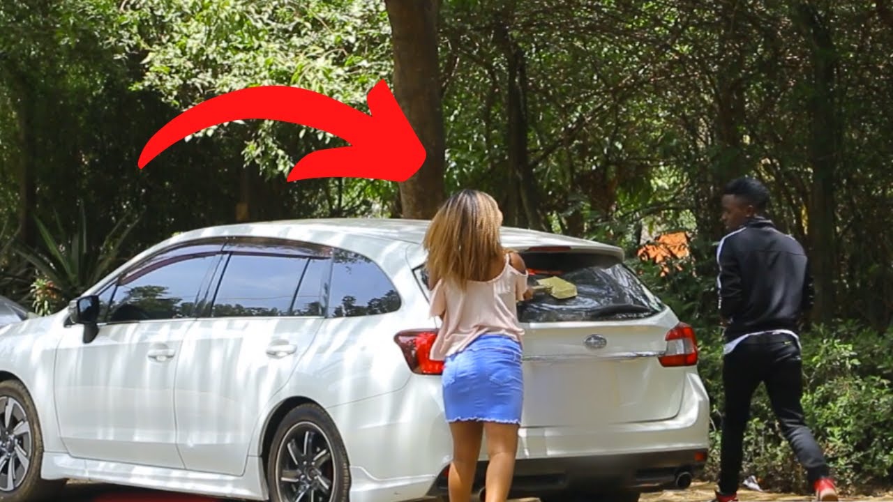 Did She Just Break My Car??? 💔🥲🙆🏼‍♂️ PRANK IN KENYA!! PART 19(HOOD EDITION)Denny-c Tv