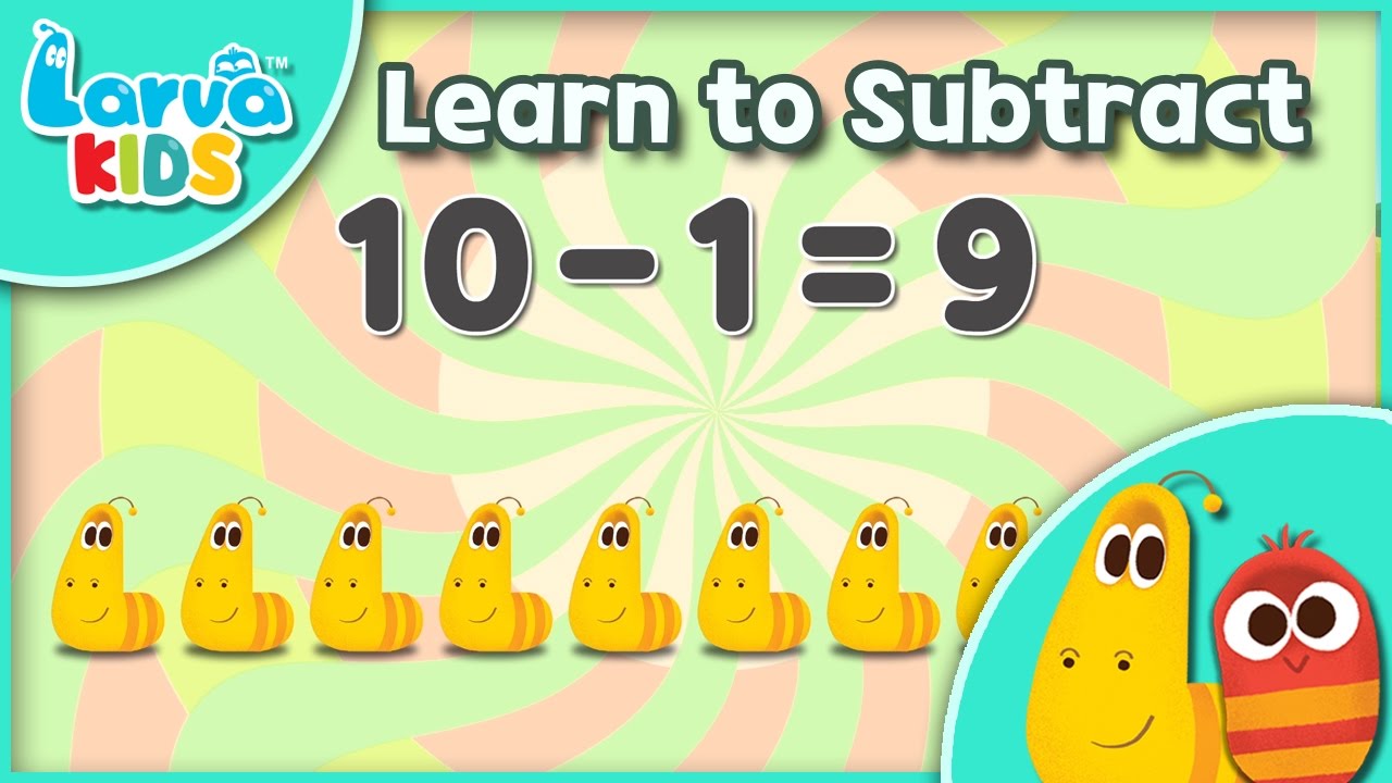 ⁣[Education] Learn How to Subtract - Yellow - Larva KIDS