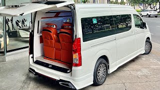 Toyota Hiace 2024 Van VIP First-Class luxury /Interior exterior Review