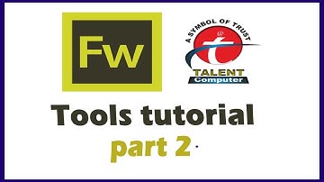 Adobe Fireworks :-  Introduction to tool list part -2