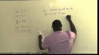 Incrementals and Differentials Calculus