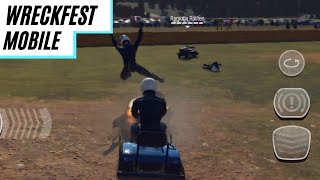 Wreckfest Mobile Lawn Mower Challenge EAT DIRT screenshot 3