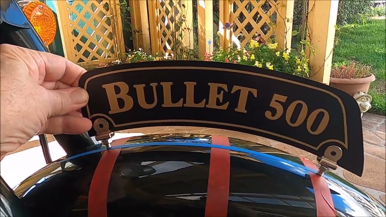 Royal enfield number plate deals