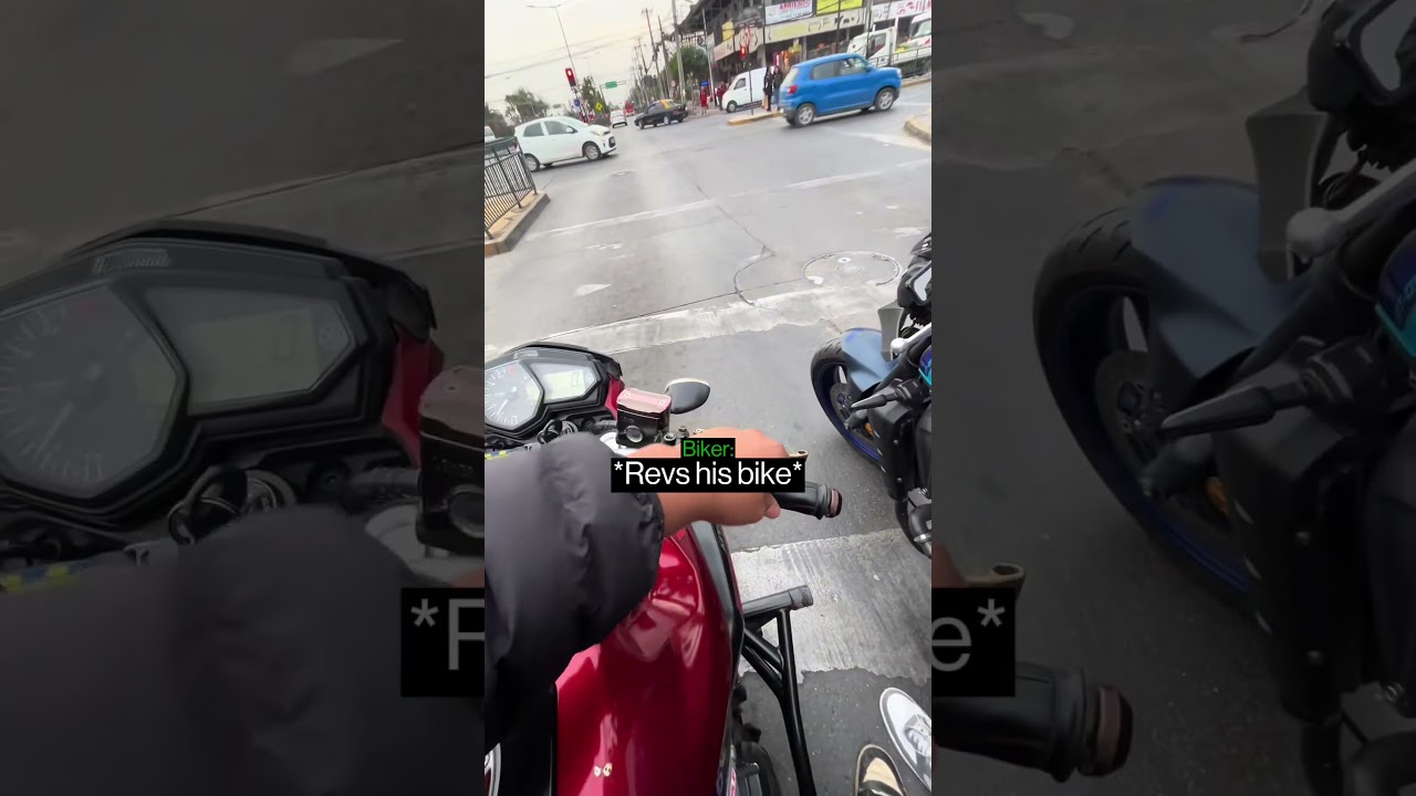 When A Group Of Bikers Get A Funny Surprise…