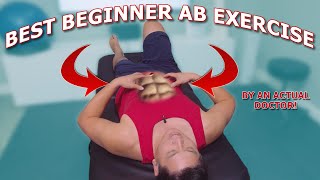 The BEST Beginner Ab Exercise | The BEST CORE Workout Taught By A Physical Therapist