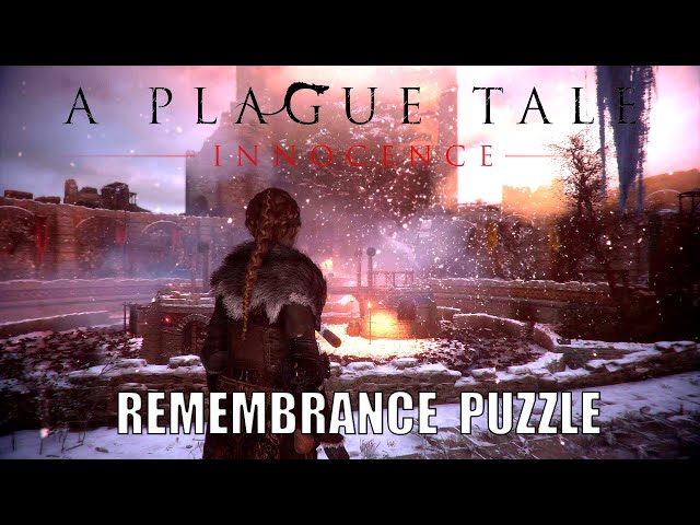 A Plague Tale Innocence Chapter 15 Remembrance : r/PromoteGamingVideos