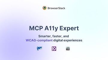 Fix Accessibility issues in seconds: A11y Expert now available on BrowserStack MCP