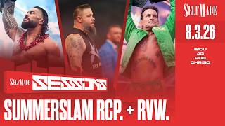 Self Made Sessions #44: WWE #SummerSlam Recap + Review, AEW #GrandSlamMexico Preview, #G1CLIMAX36