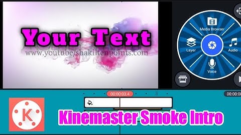 How To Make Colorfull Smoke Intro in Android ( Color Cool smoke effect)