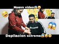 DEPILACIÓN CON CERA CALIENTE - RETO EXTREMO😂😱||Andres Sicha||