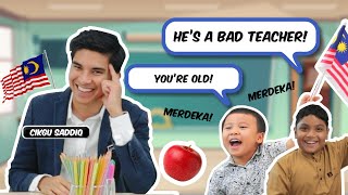 Syed Saddiq Teaches Malaysian Kids About Merdeka | Malaysian Kids