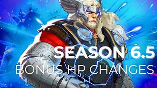 Thor - Season 6.5 Changes To Ht And Surge Bonus Hp
