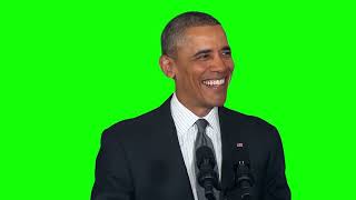 Barack Obama "Not Really, Maybe, It's Classified" Green Screen