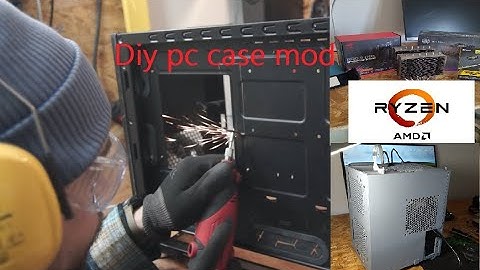Diy pc case mod - old Fractal design define R4 repurposed
