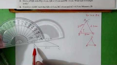 Q.4, Ex.10.2 Chapter:10 Practical Geometry | Ncert Maths Class 7 | Cbse