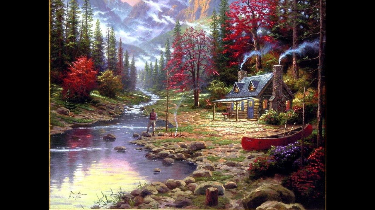 The Good Life By Thomas Kinkade Youtube