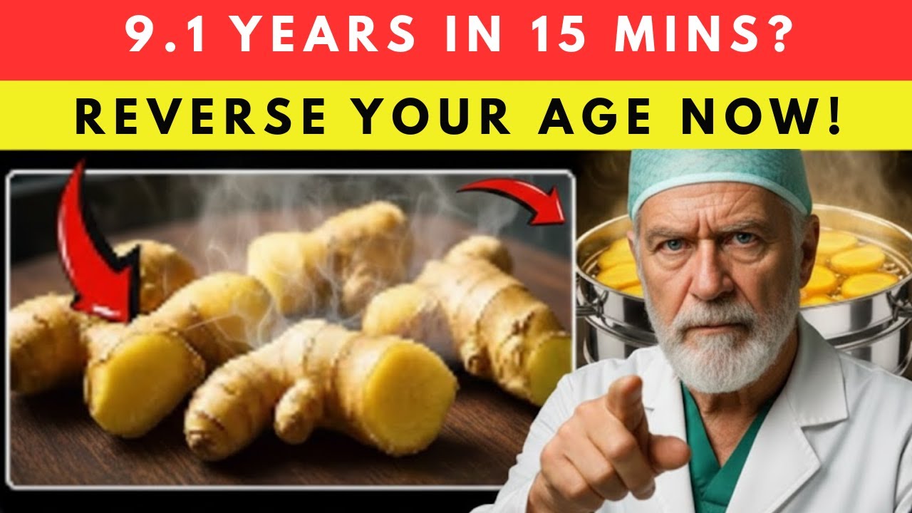 Steamed Ginger Over 60: Reverse Aging and Erase Disease Now! | Steady Steps Health