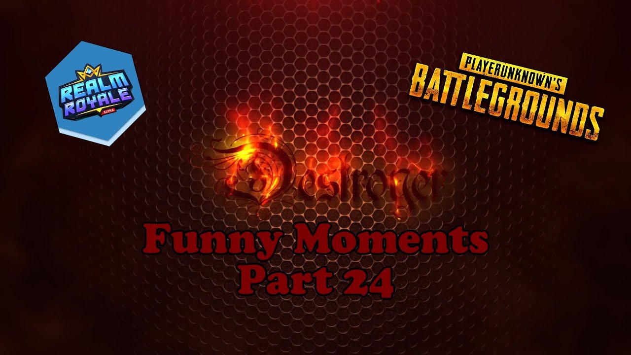 Funny Moments #24 | Realm Royale, PUBG | Victory Royales And Chicken Dinners!