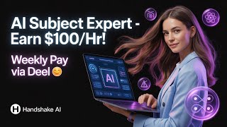 Handshake AI: How to Join, Submit & Get Paid Weekly (Deel) | Step-by-Step Guide”