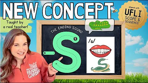 Lesson 20: Ending -S /s/ | New Concept Only Phonics Lesson (UFLI Aligned)