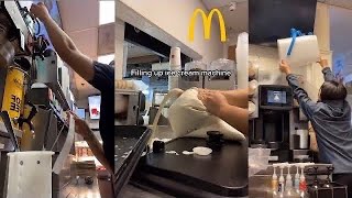 mcdonalds opening shift