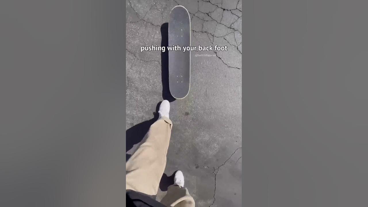The TRUTH about pushing with your front foot#skating #shorts