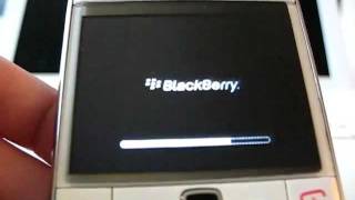 Blackberry booting up (speeded up 4x) screenshot 5