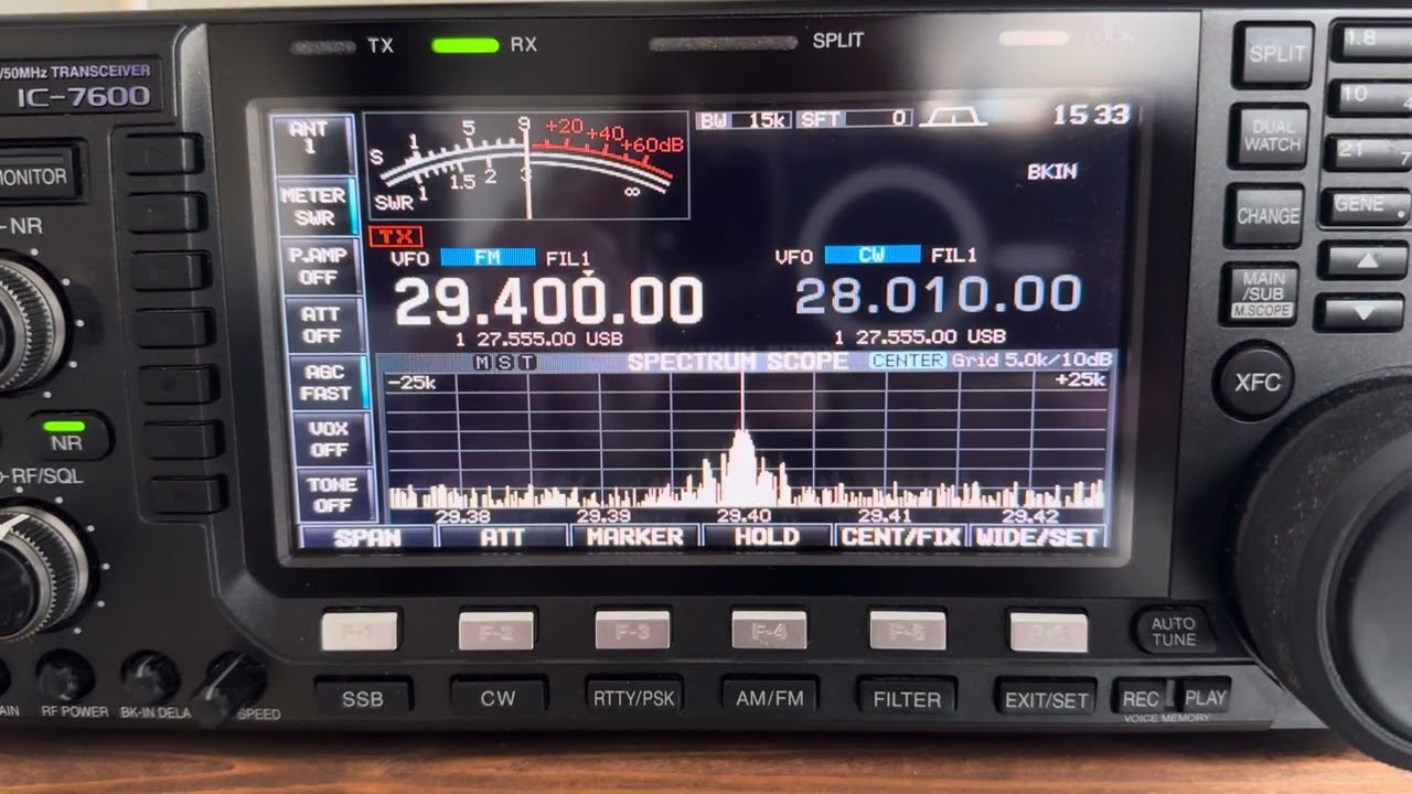 OD5VB 10m FM 28 March 2025 IC-7600