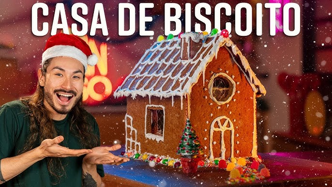 Casinha de gengibre para o natal - Receita Petitchef